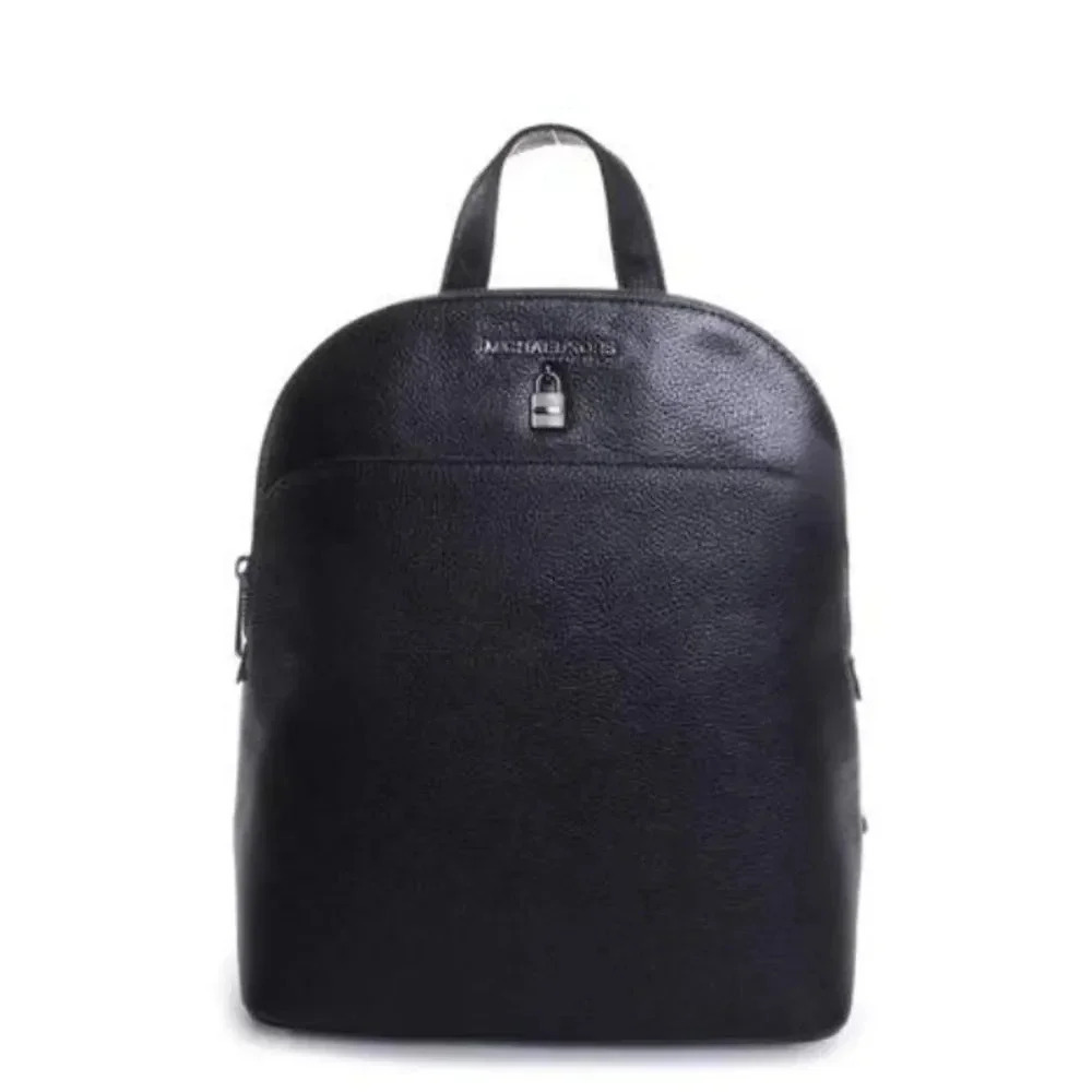 Micheal Kors Adele Large Pebbled Leather Backpack
